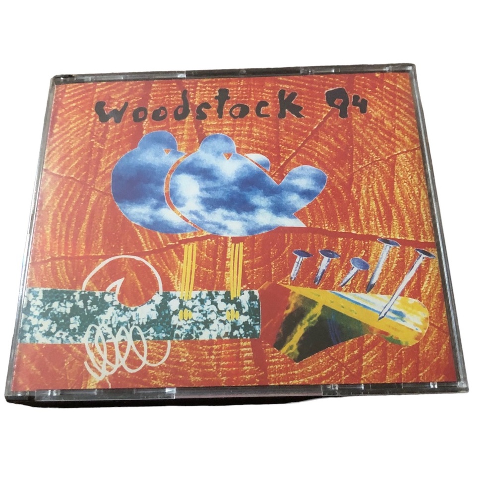 SEALED Woodstock 1994 2X CD SET Metallica/Dylan/NIN/Aerosmith/Primus/Blind Melon